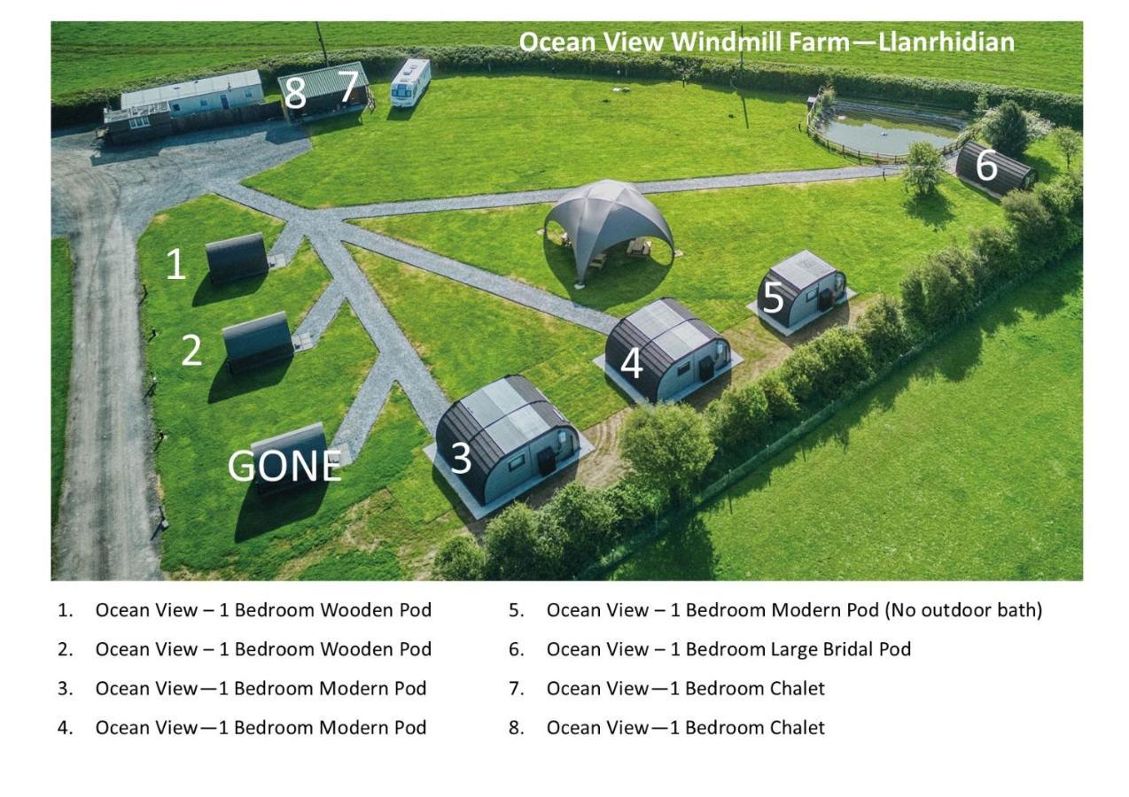 Ocean View 5 - 1 Bedroom Modern Pod - Llanrhidian 外观 照片